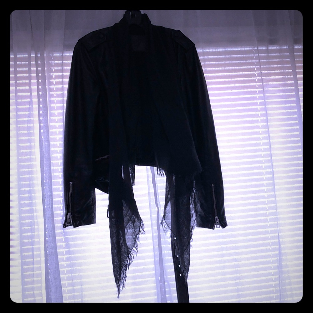 Leather jacket
